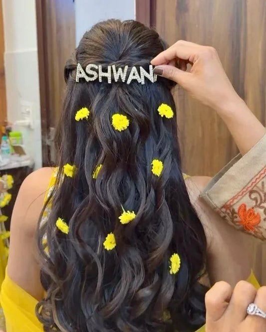 Personalized Name Hairpin